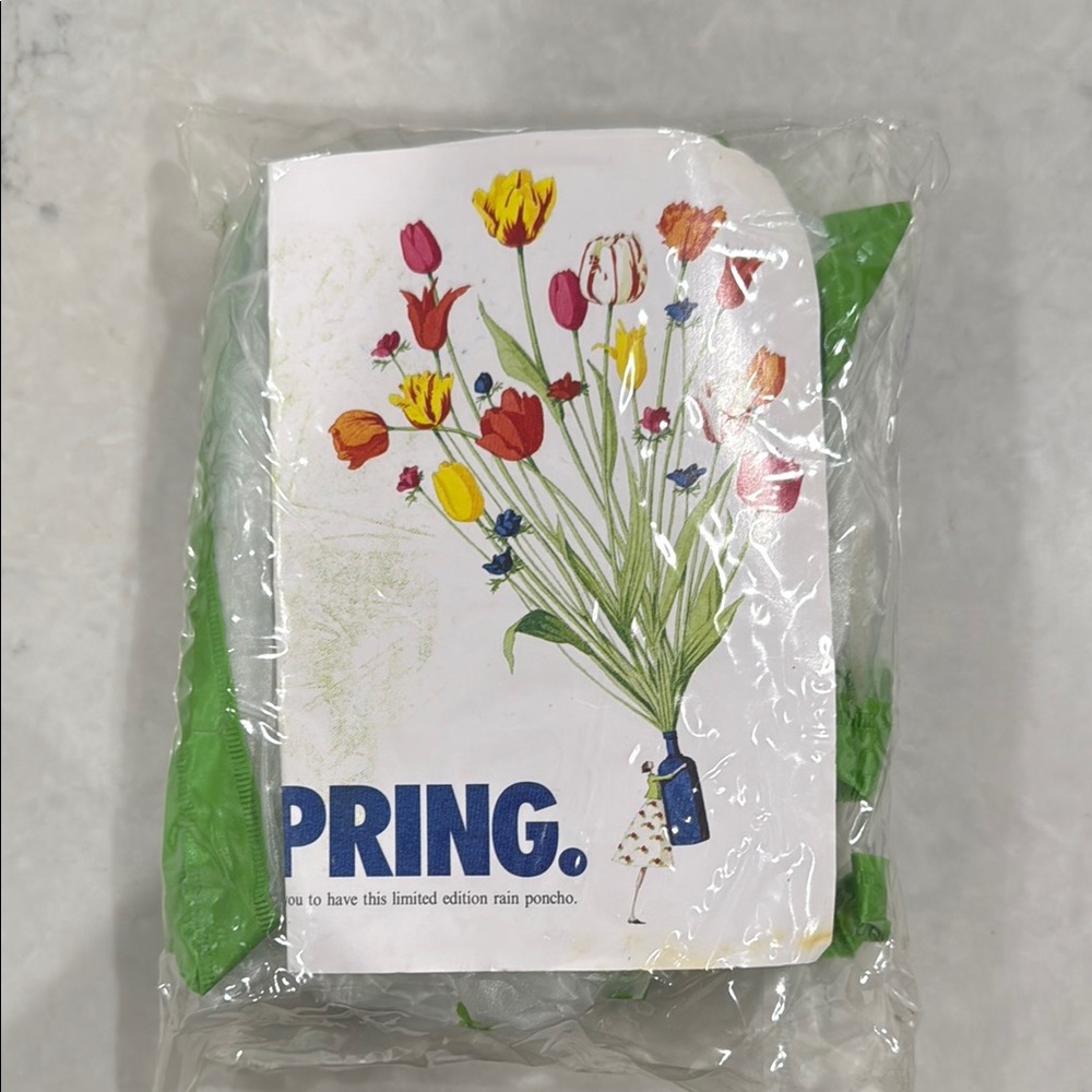 Absolut spring 1998 vintage Kate spade poncho